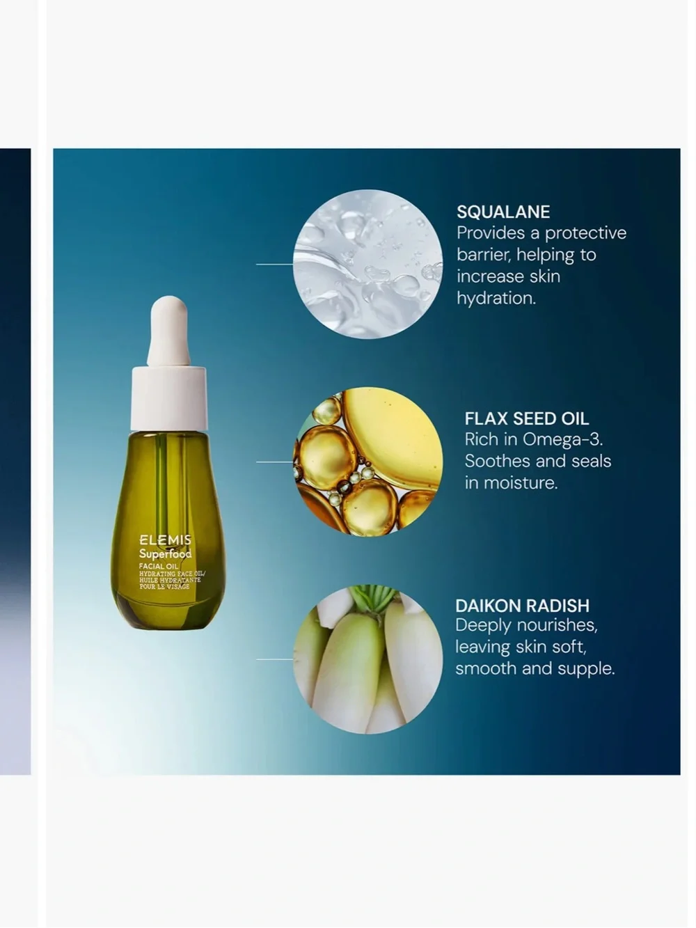 ✨ Elemis Superfood Facial Oil | Hydrating Face Oil | Full Size | New in Box